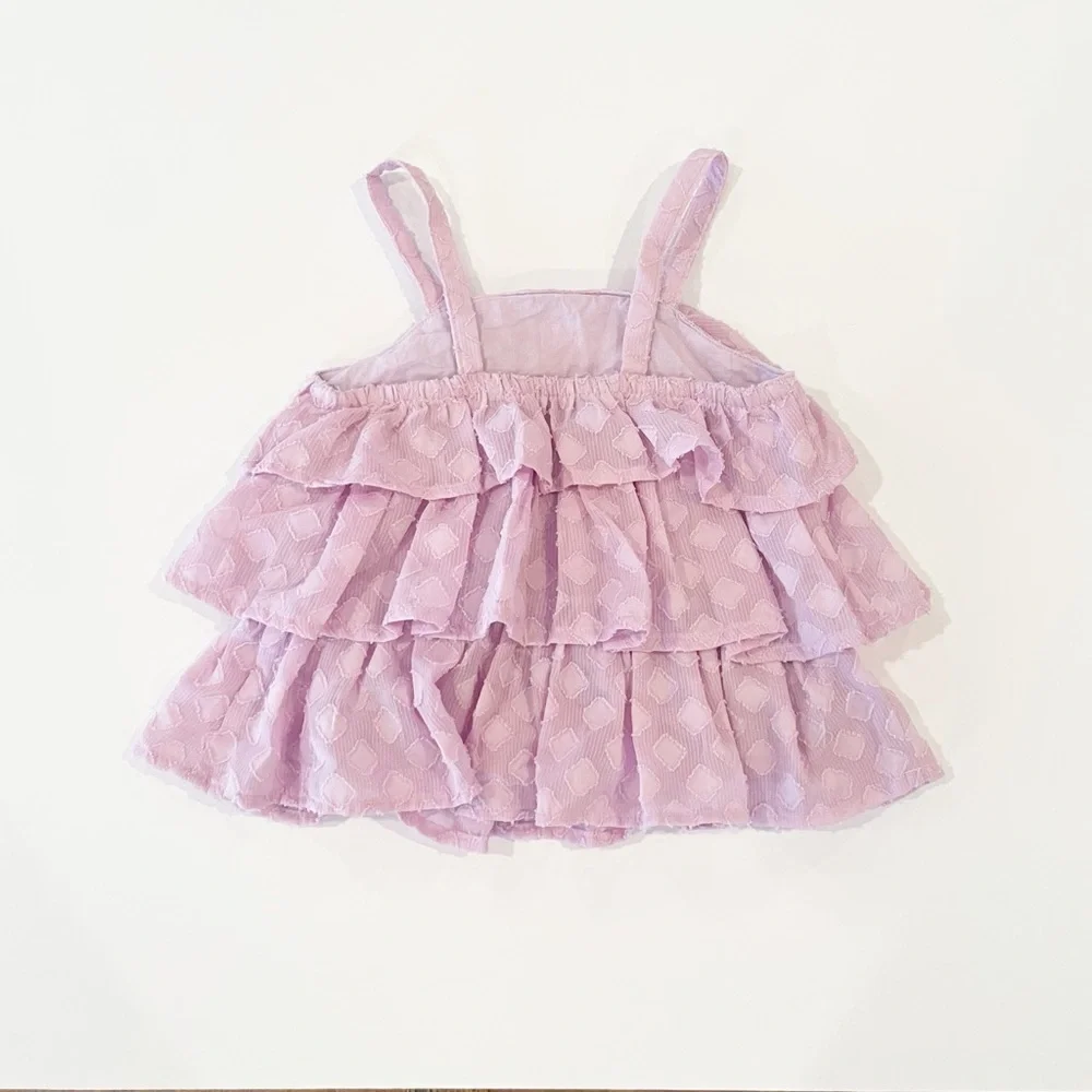 OshKosh 2T lilac tiered top